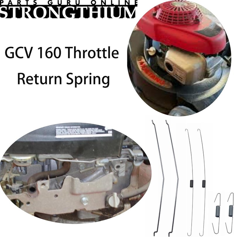 Strongthium Throttle Return Governor Spring Rod 16562-ZM0-000 16561-Z0L-000 16555-ZM0-000 for Honda GCV160 GCV160A GCV160LA GCV160LA0 GSV160LA GCV160LE GCV190 GCV190A GSV190A - Image 5